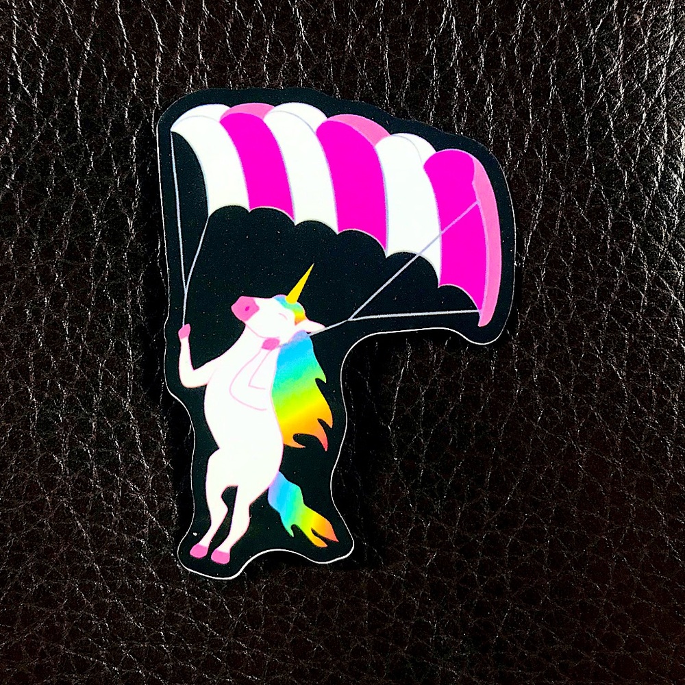 Unicorn Extreme Glide Sticker